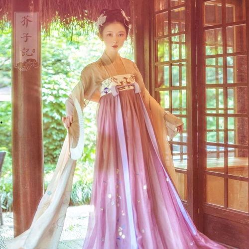 芥子记汉服吃瓜